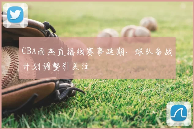 CBA雨燕直播线赛事延期，球队备战计划调整引关注